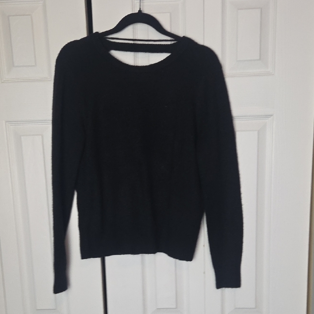 Vero Moda Elegant Black Crew Neck Sweater